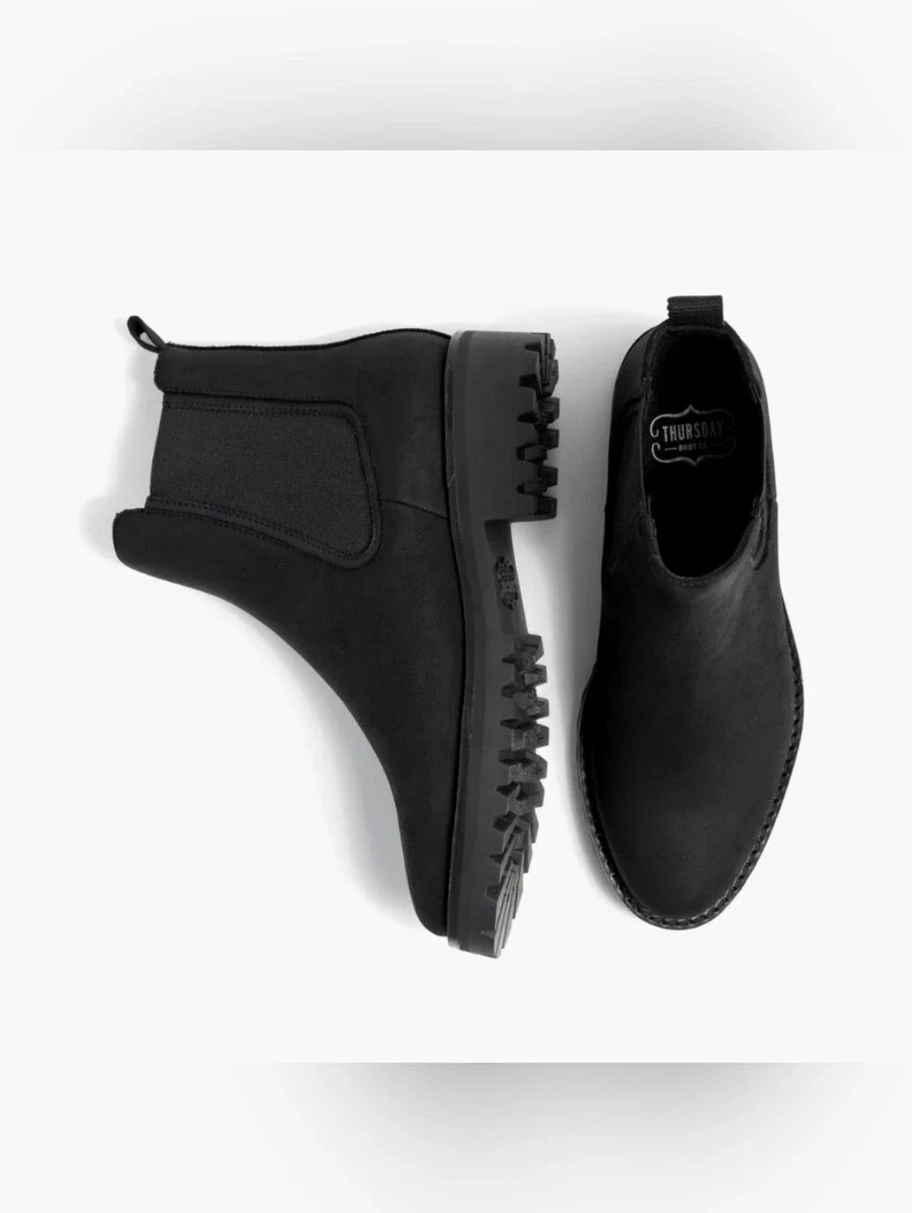 Thursday Boot Legend Matte Black Chelsea Boots